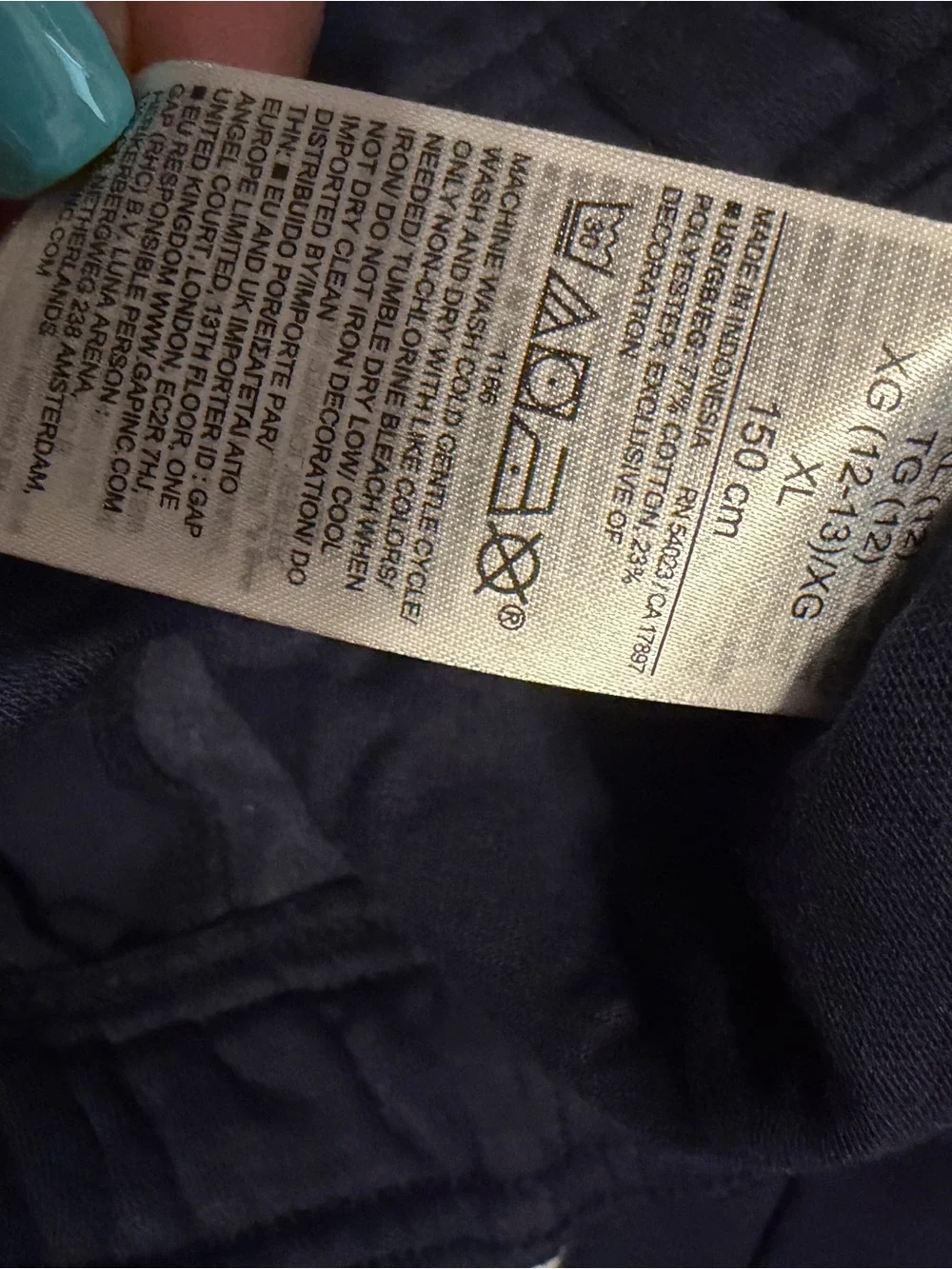 GAP Navy Blue Kids Shorts